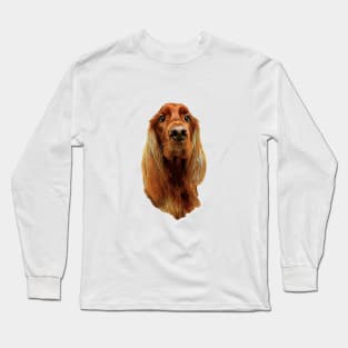 Irish Setter - Glamorous Dog! Long Sleeve T-Shirt